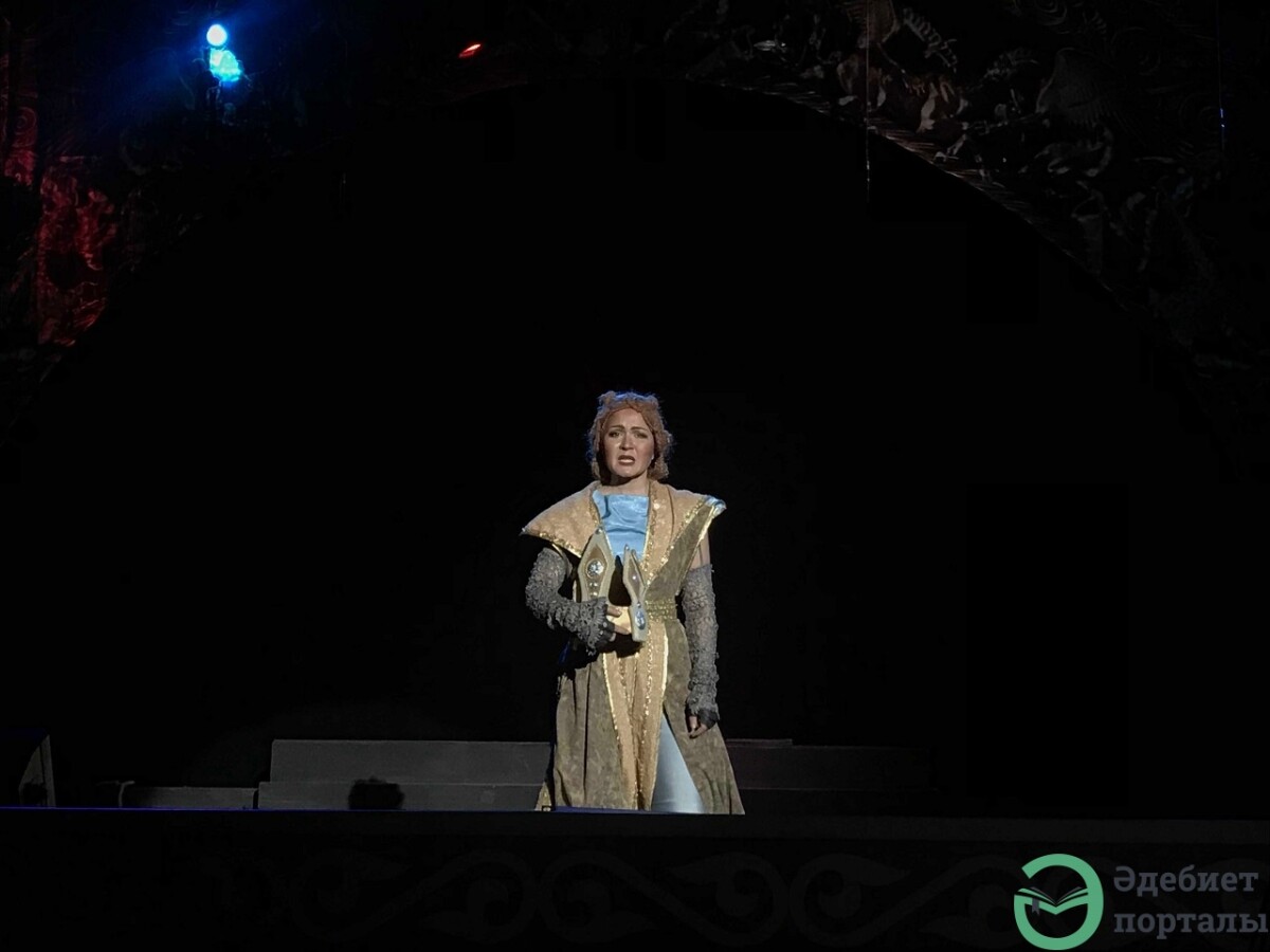 Спектакль «Томирис – царица сакская» на сцене Дворца «Жастар» - adebiportal.kz