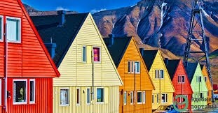 Цветные дома