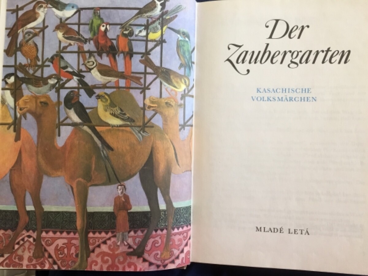 Дети в Германии читают казахские сказки - adebiportal.kz