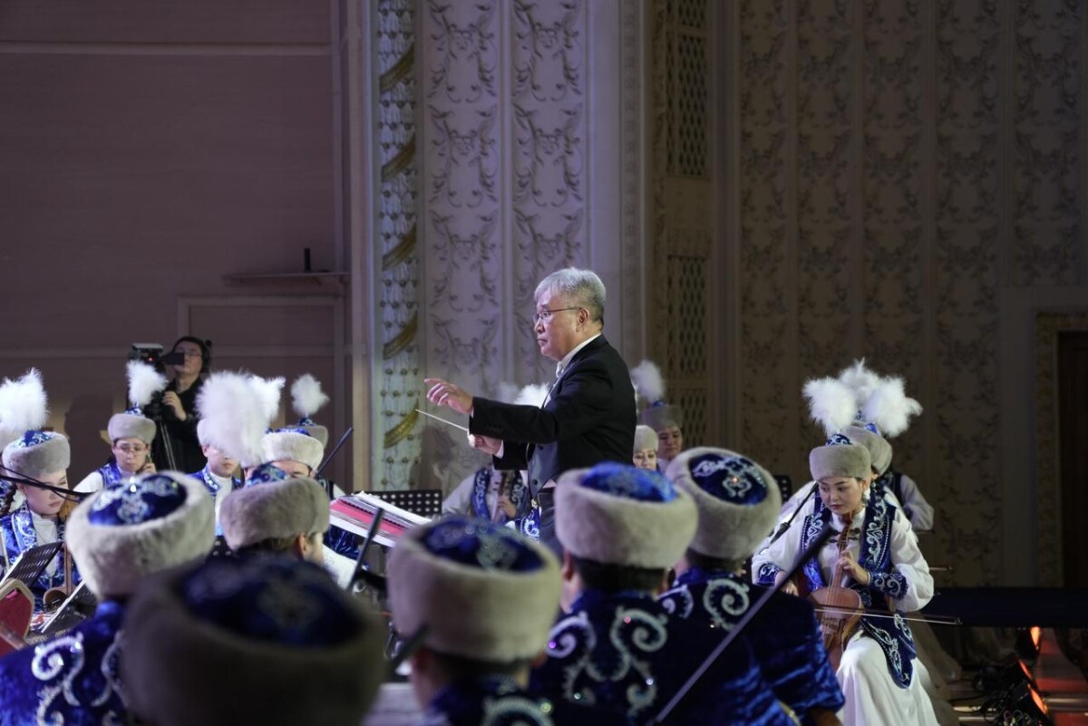 Прошел торжественный концерт «Ата толғауы», посвящённый 180-летию Жамбыла Жабаева - adebiportal.kz