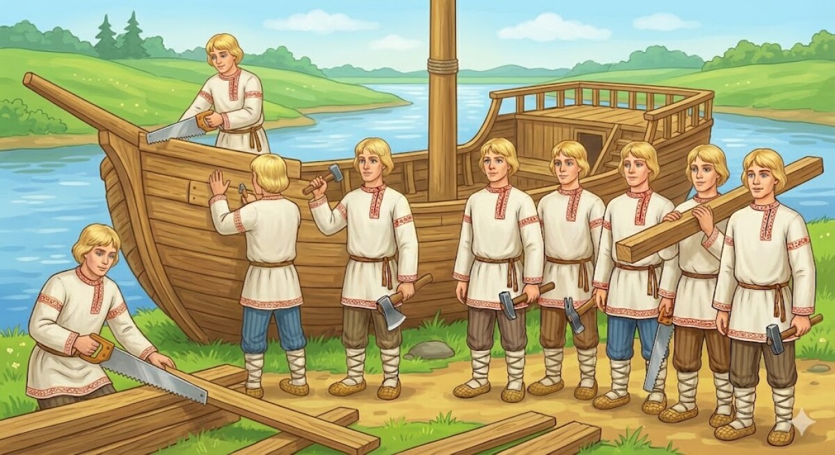 Жеті Симеон (орыс халық ертегісі) - adebiportal.kz