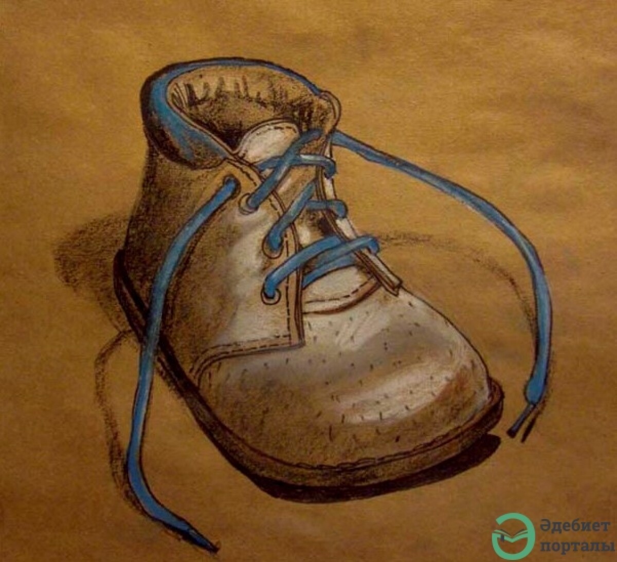 Старинный детский ботиночек