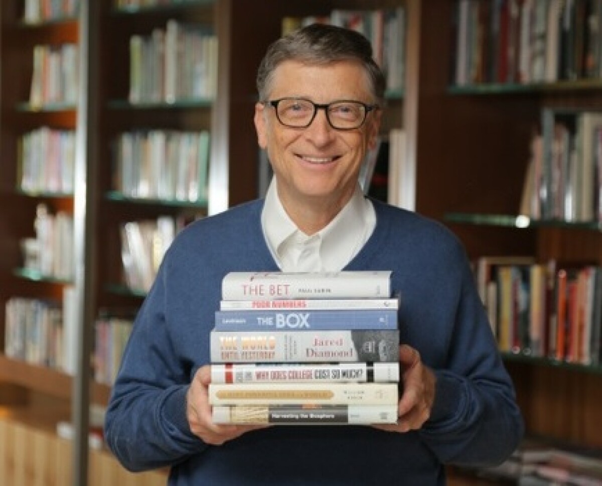 Билл Гейтс выбрал лучшие книги года - adebiportal.kz