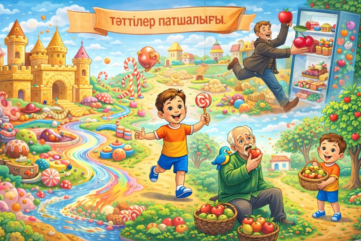 Құралай Омар. Тәттілер патшалығы - adebiportal.kz