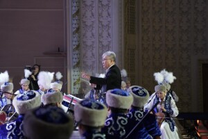 Прошел торжественный концерт «Ата толғауы», посвящённый 180-летию Жамбыла Жабаева