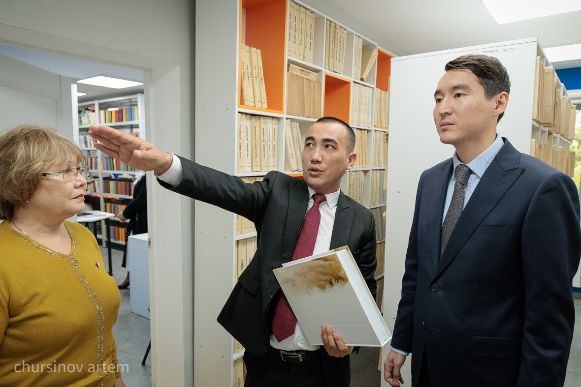 Балаларға арналған Брайль қарпімен жарық көрген «Айналайын» кітабының тұсаукесері. - фото 7