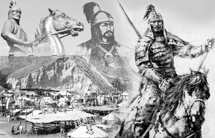 Давид (г. Киев) читает стих "Я - это Я!" Махамбета Утемисова.