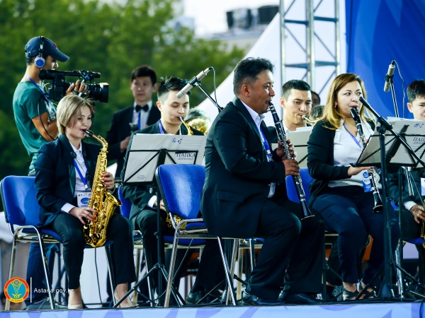 Фестиваль духовых оркестров &laquo;Астана Самалы» стартовал в столице..jpg